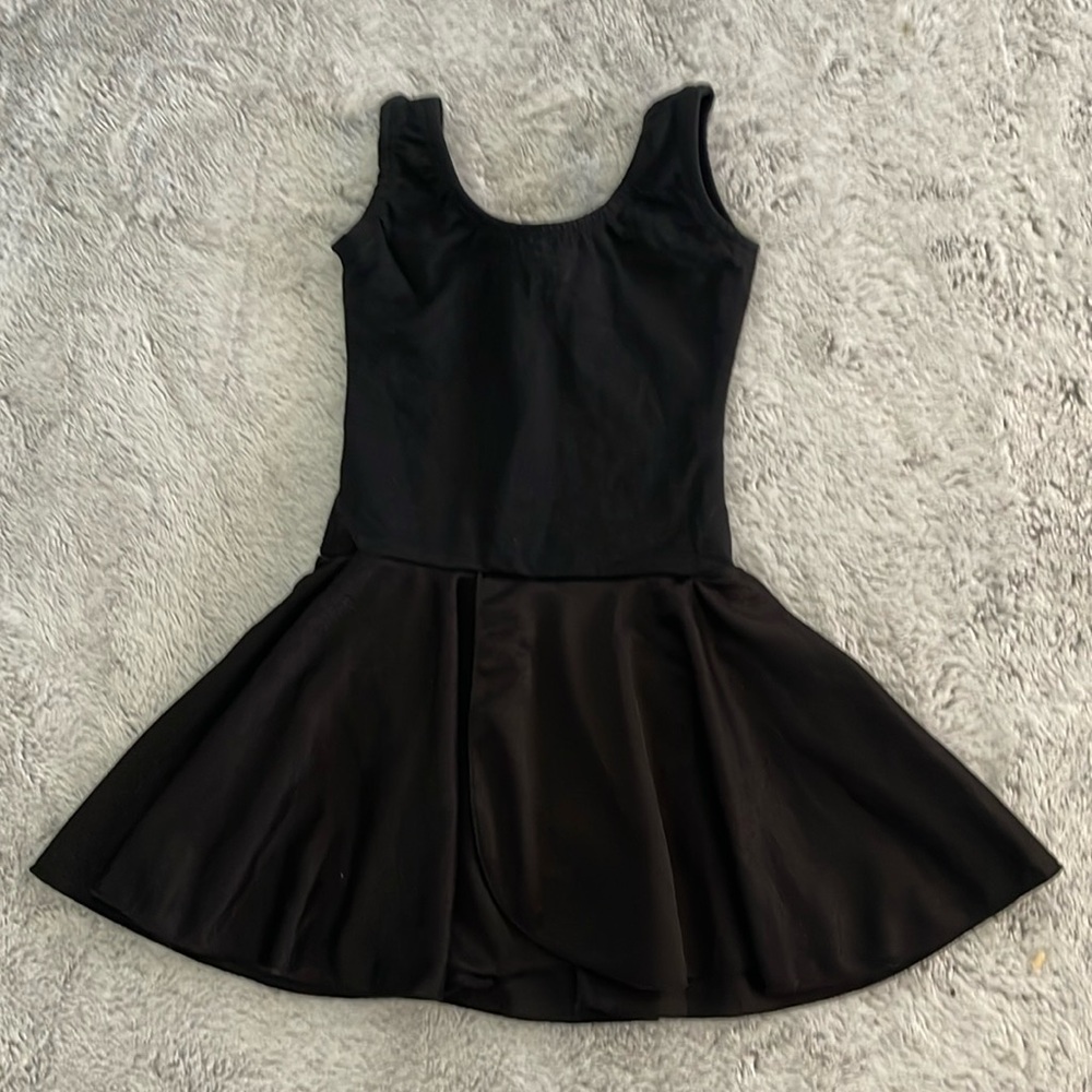 Wenchoice Leotard SZ S 2-3  BLK  skirt  Dance  Ballet